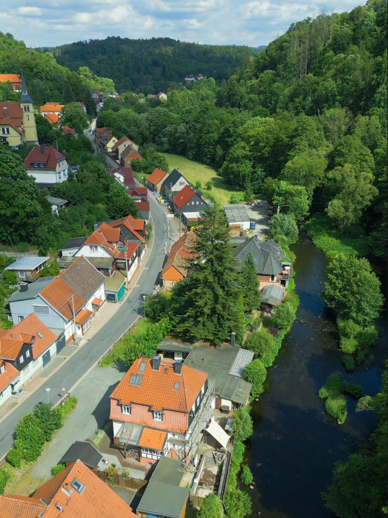Haus Ludwig - Saniertes Fachwerkhaus Im Harz - 12 Personen Villa Thale Bagian luar foto