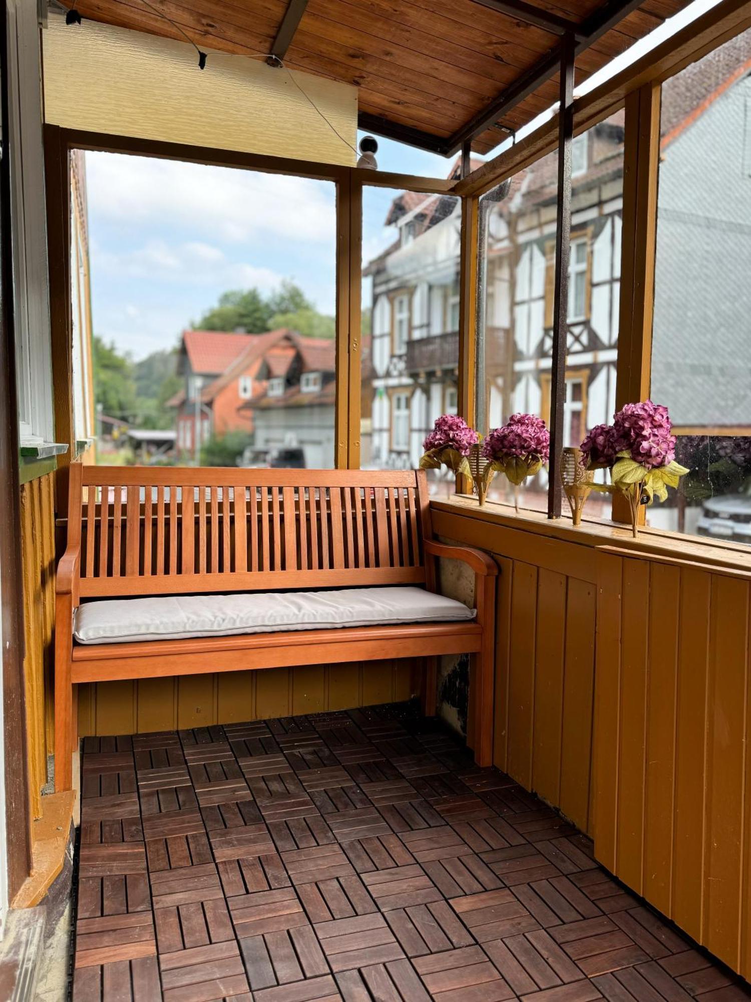 Haus Ludwig - Saniertes Fachwerkhaus Im Harz - 12 Personen Villa Thale Bagian luar foto