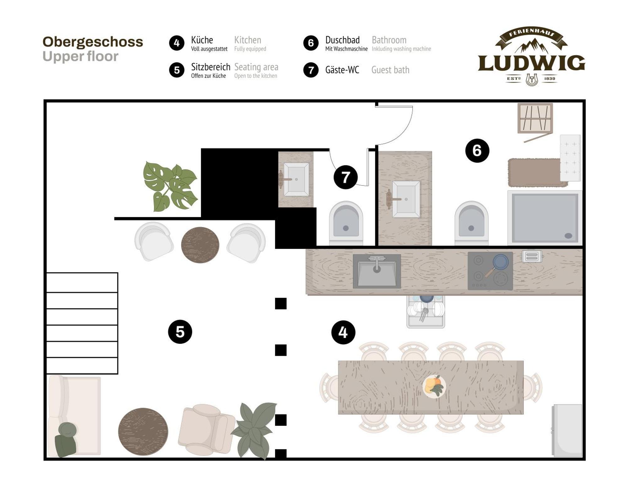 Haus Ludwig - Saniertes Fachwerkhaus Im Harz - 12 Personen Villa Thale Bagian luar foto