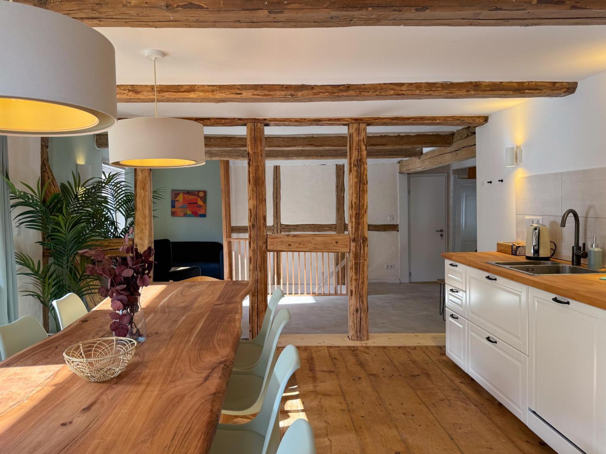 Haus Ludwig - Saniertes Fachwerkhaus Im Harz - 12 Personen Villa Thale Bagian luar foto